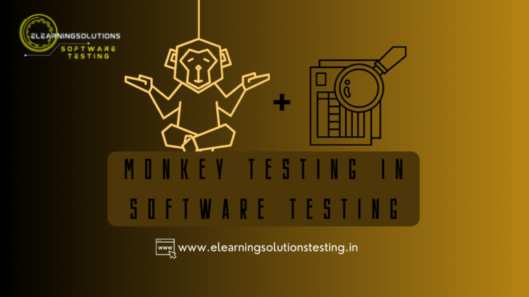 Monkey Testing in Software Testing - elearningsolutionstesting