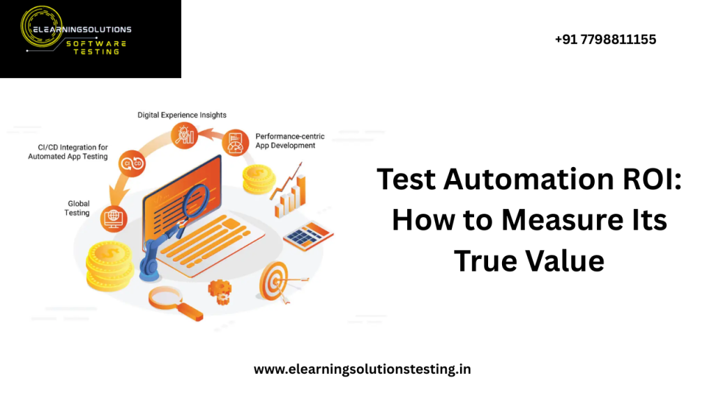"Measuring ROI of test automation with charts and KPIs"